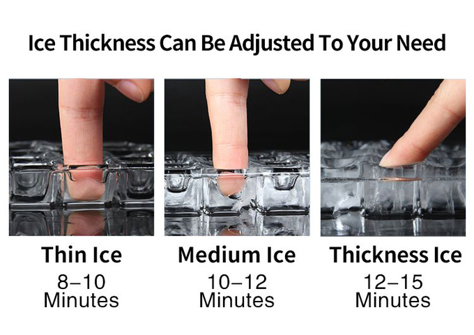 1Ton Cube Ice Maker Machine Crystal 1000kg / 24H Kostkarka do lodu o dużej pojemności 1