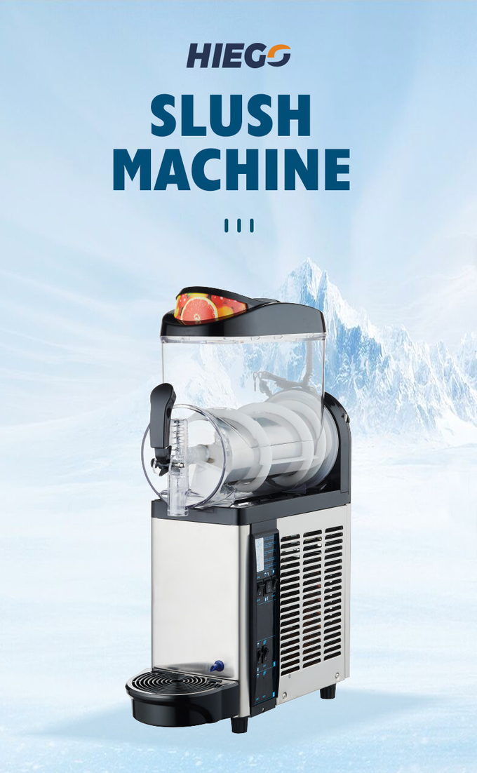 Oryginalna przemysłowa maszyna do zamrażania błota pośniegowego 24L komercyjna maszyna do mrożonych napojów 1